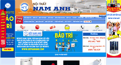 Desktop Screenshot of noithatnamanh.com